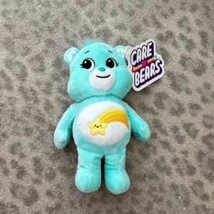 Original Care Bears Turquoise Plush with Star Belly